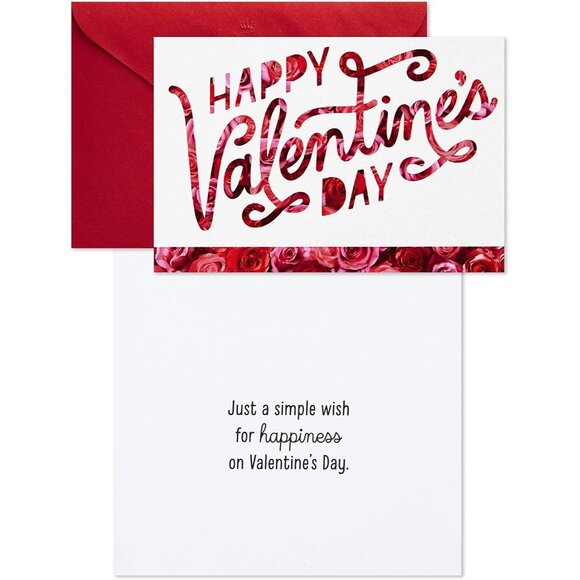 Hallmark Religious Valentines Day Cards Assortment Blessed 6 Cards With Envelope - Picture 2 of 6